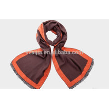 Moda 100 acrílico mens pashmina cachecol